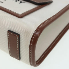 Burberry Logo Zip Wristlet Pouch Nylon