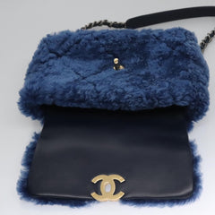 Chanel 19 Flap Bag Shearling