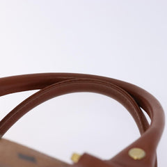 MCM Visetos logogramme Handbag Canvas and Leather