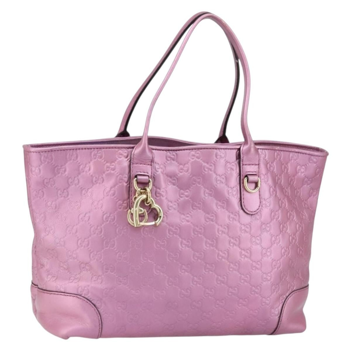 Gucci Heart Bit Open Tote Guccissima Leather