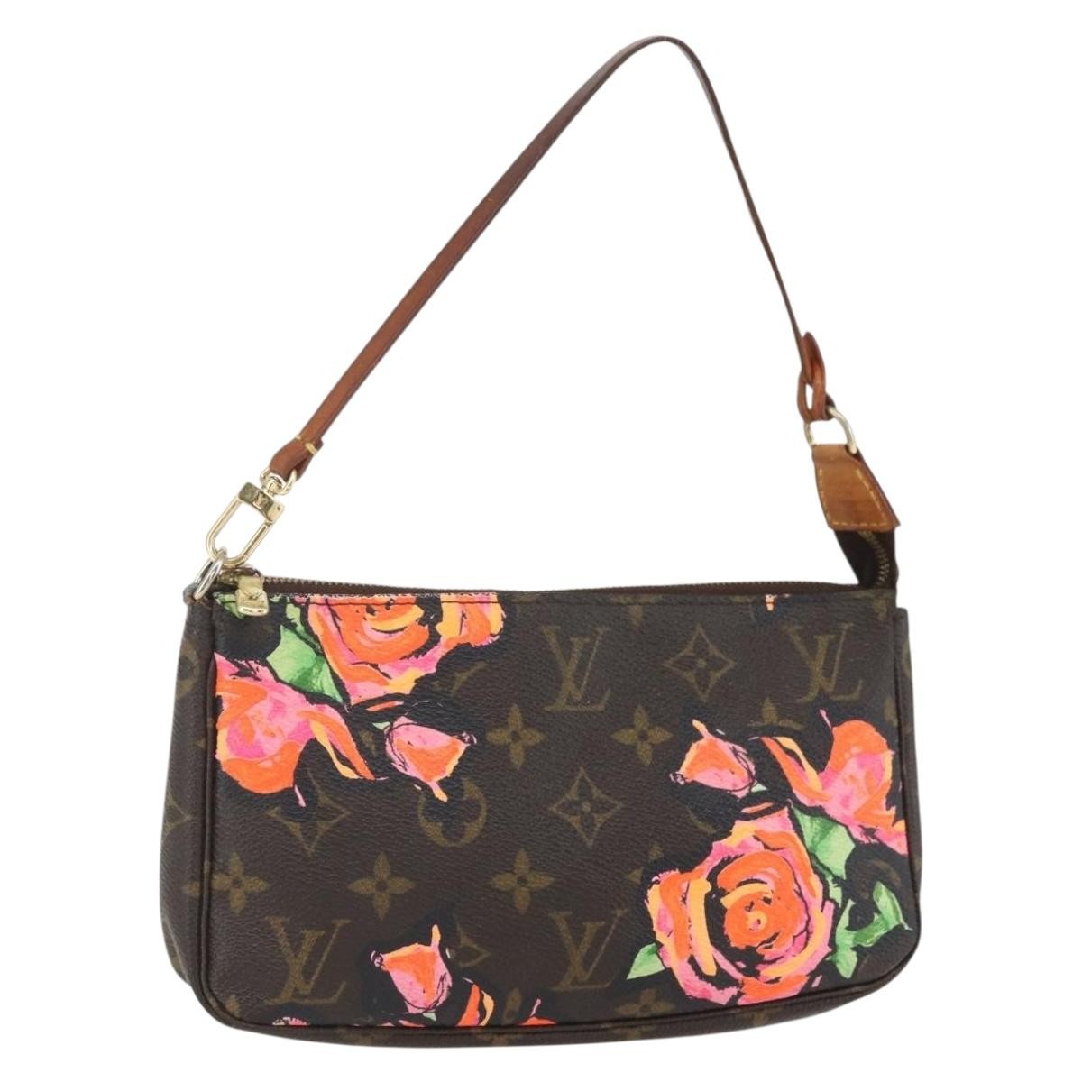Louis Vuitton Pochette Accessoires Limited Edition Monogram Roses