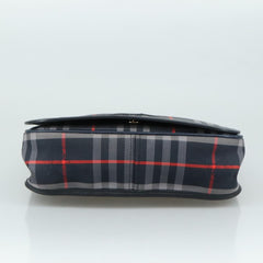 Burberry Nova Check Tote Leather