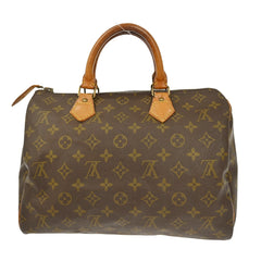 Louis Vuitton Speedy Handbag Monogram Canvas
