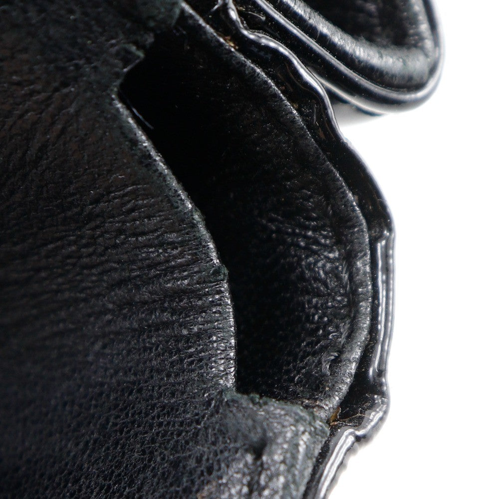 Chanel Bi-Fold Wallet Quilted Patent