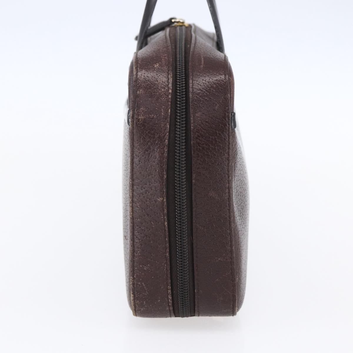 Christian Dior Vintage CD Handbag Leather