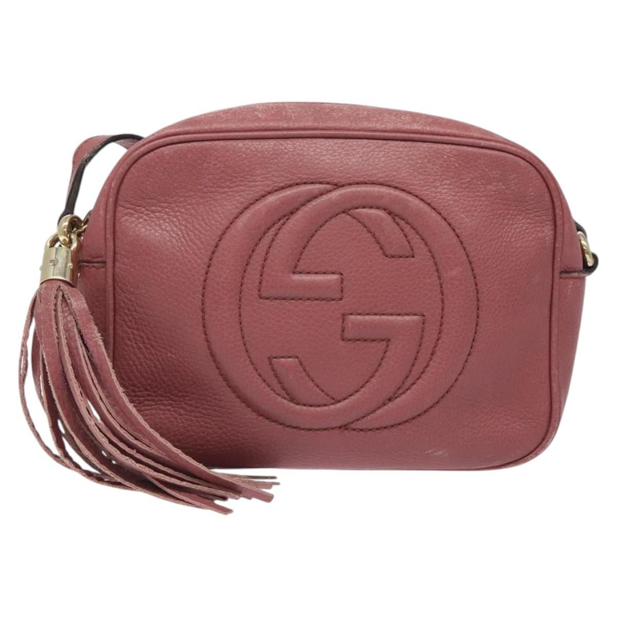 Gucci Soho Disco Crossbody Bag Leather