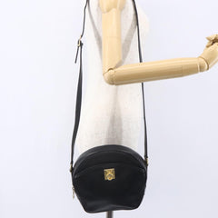Celine Vintage Triomphe Shoulder Bag Leather
