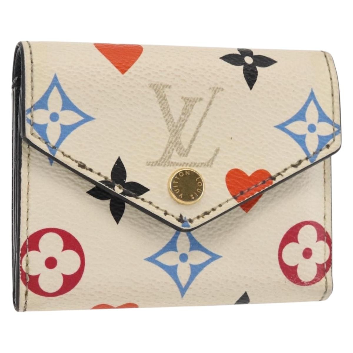 Louis Vuitton x Takashi Murakami Victorine Wallet Monogram Multicolor Coated Canvas