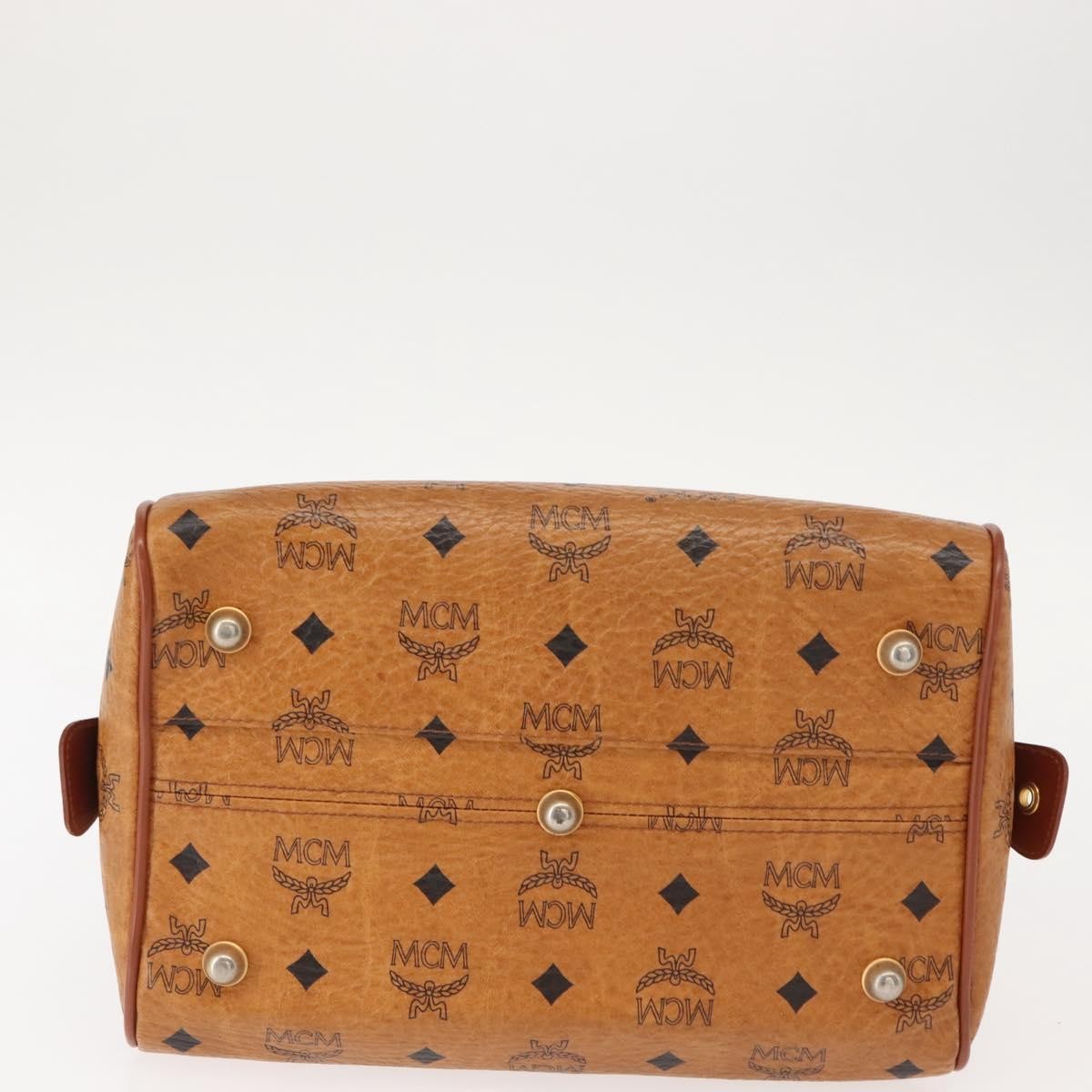 MCM Visetos logogramme Handbag Canvas and Leather