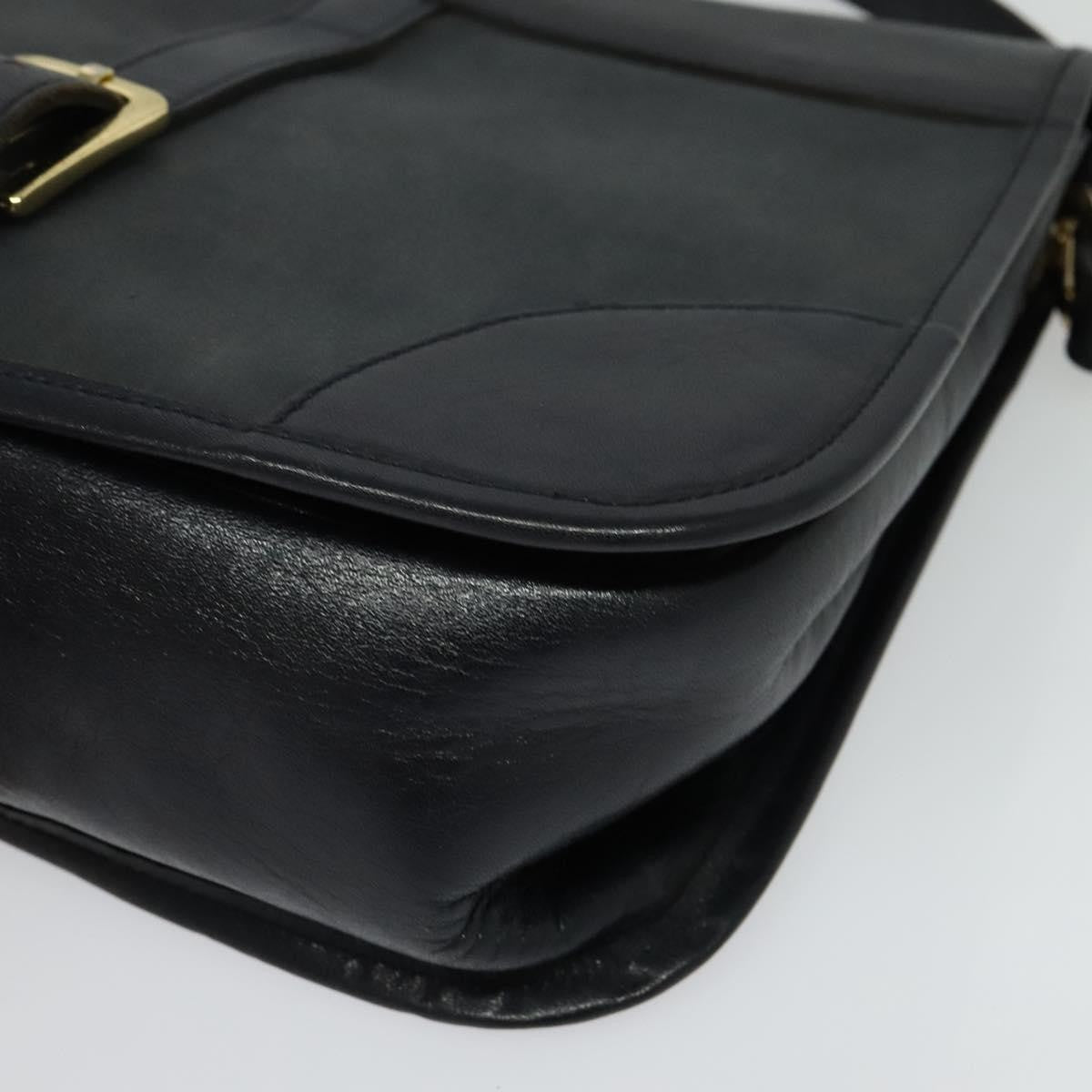 Burberry Flap Shoulder Bag Leather