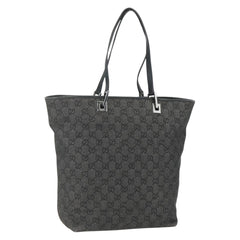 Gucci Vintage Bucket Shopping Tote GG Canvas