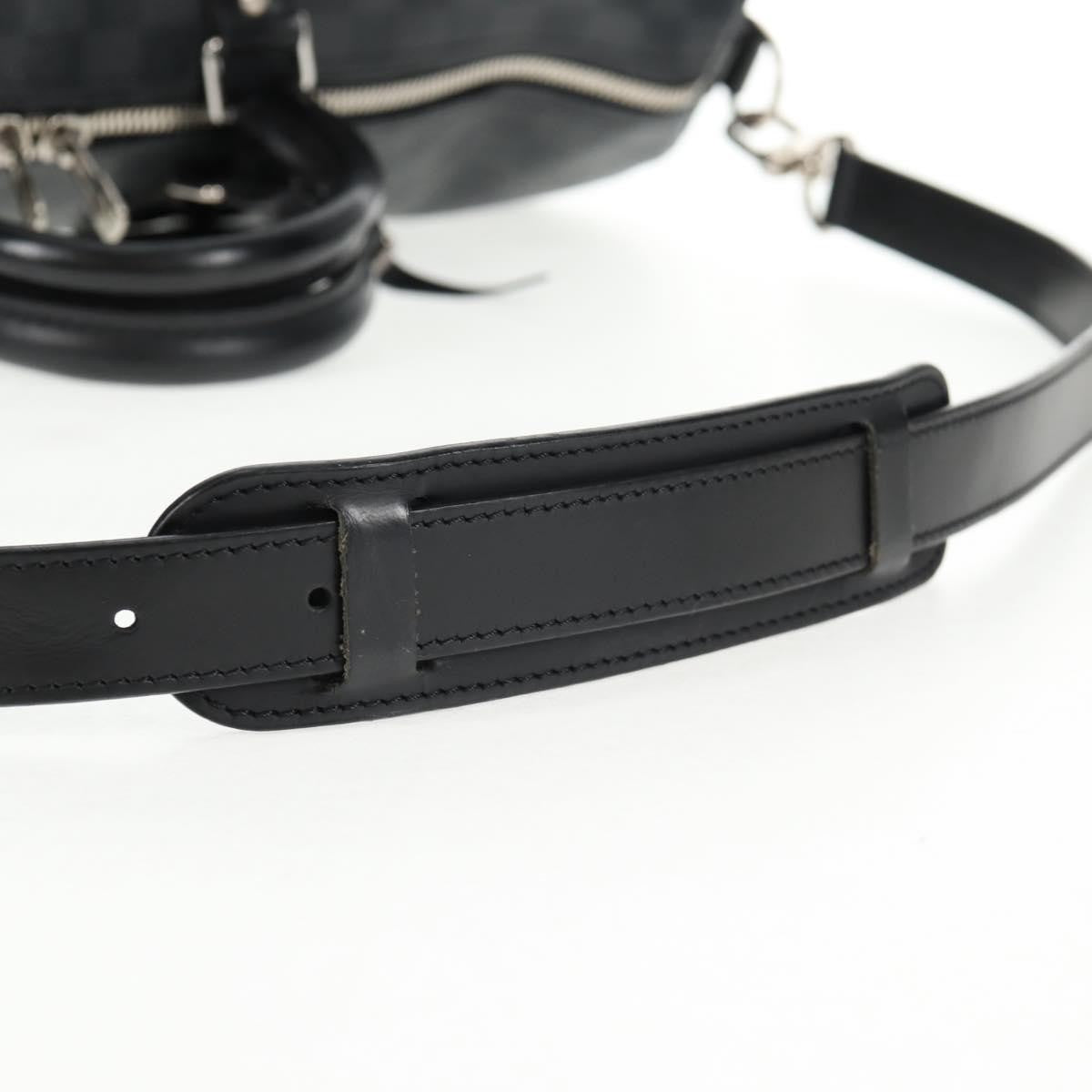 Louis Vuitton Keepall Bandouliere Bag Limited Edition Damier Graphite LV League