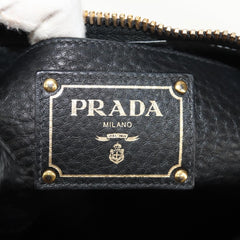 Prada Top Zip Convertible Tote Vitello Daino