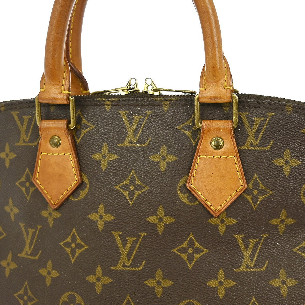 Louis Vuitton Alma Handbag Monogram Canvas