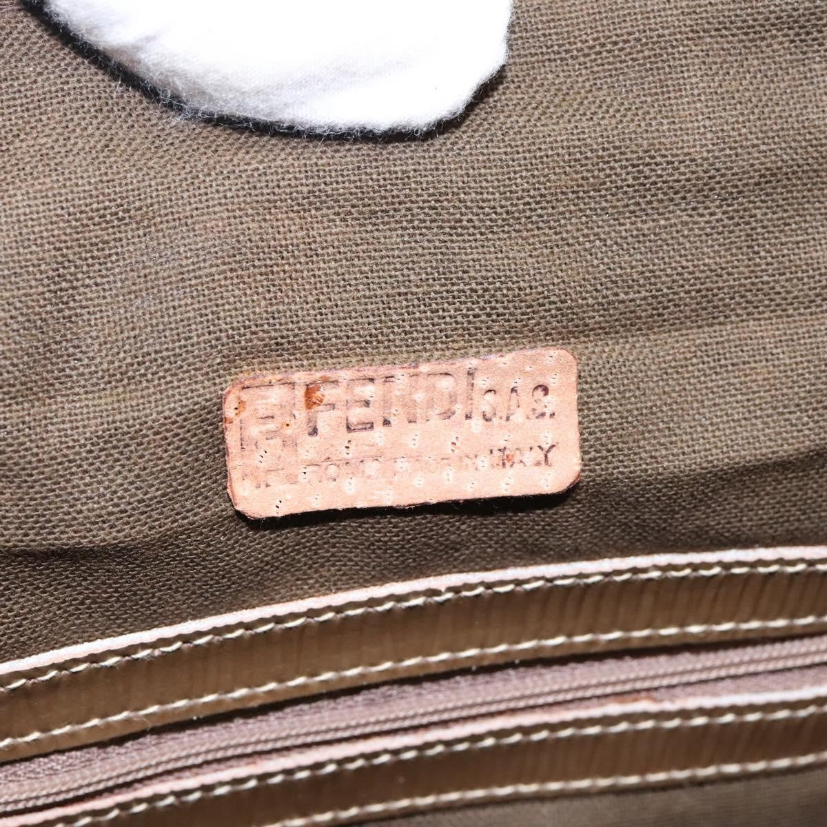 Fendi Boston Zucchino Coated Canvas