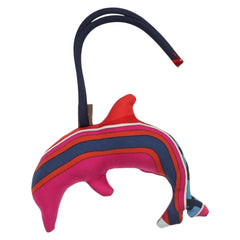 Hermes Petit H Dolphin Bag Charm Silk