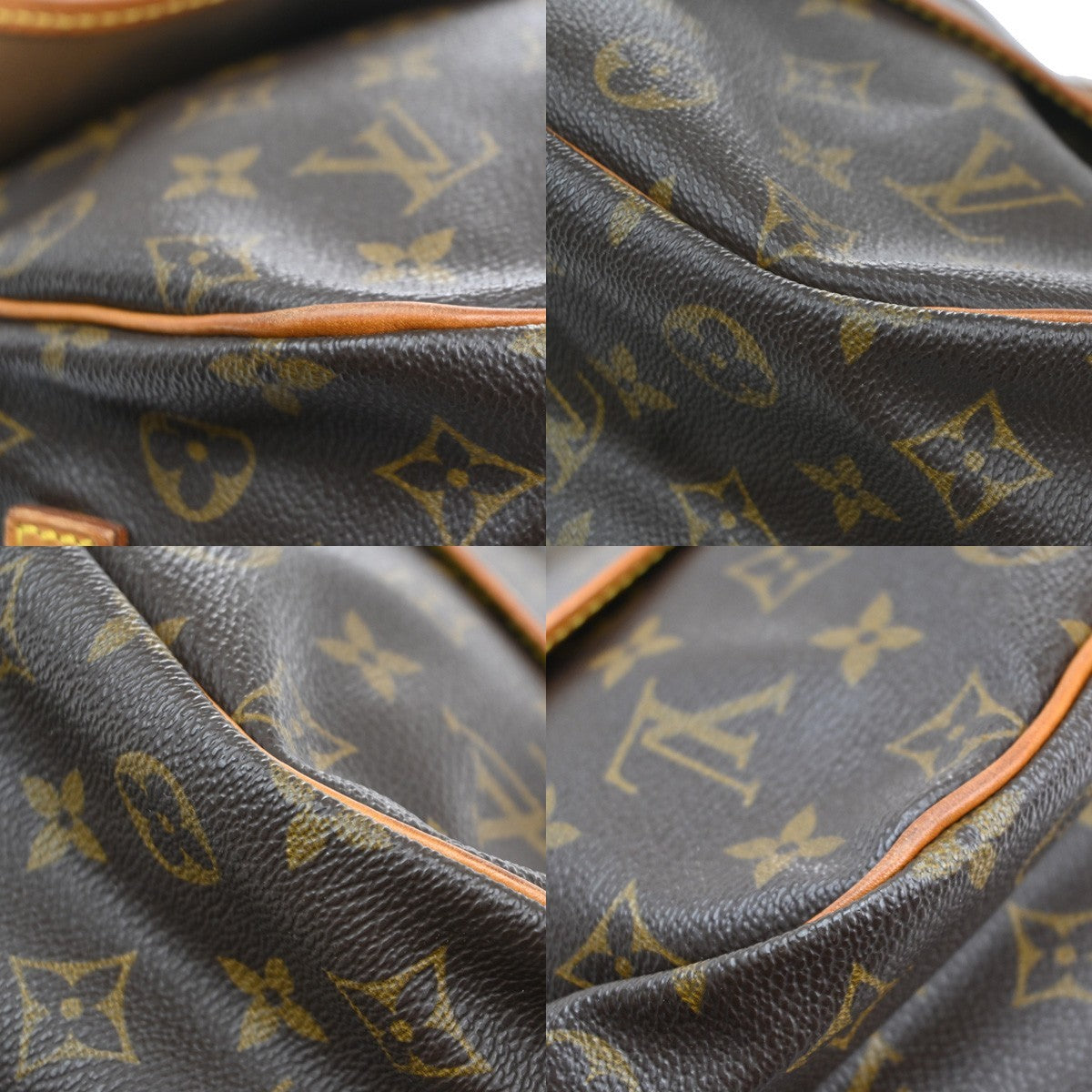 Louis Vuitton Saumur Handbag Monogram Canvas