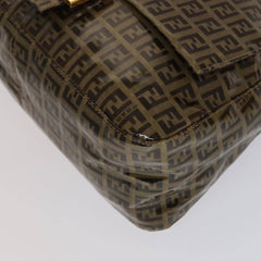 Fendi Mamma Baguette Zucca canvas