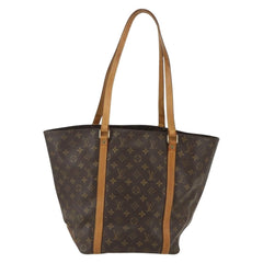 Louis Vuitton Shopping Sac Handbag Monogram Canvas