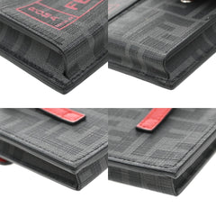 Fendi Charm Key Holder Zucca canvas