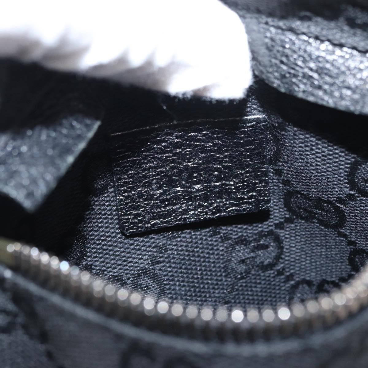 Gucci Vintage Double Belt Bag GG Canvas with Leather