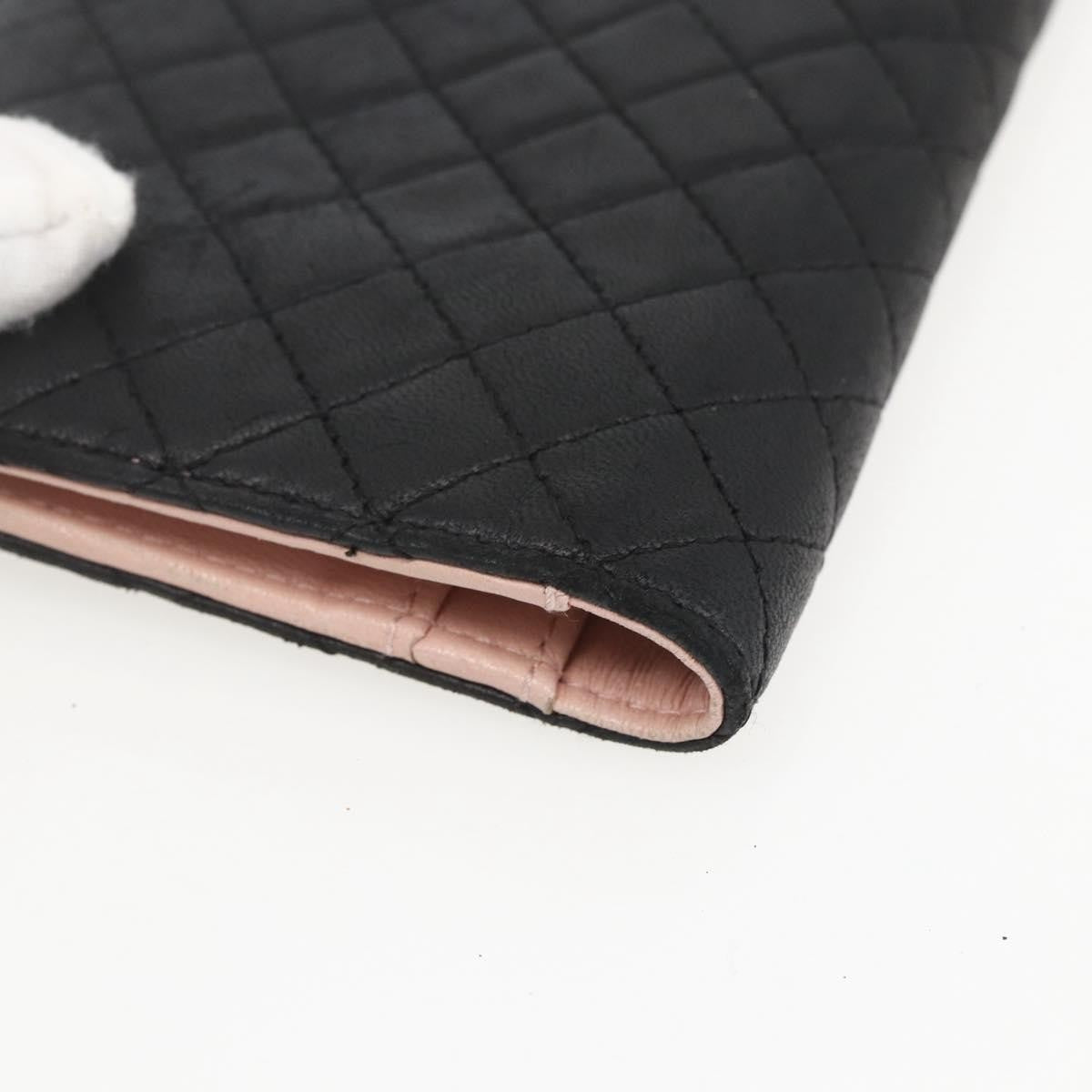 Chanel Vintage CC Bifold Wallet Leather