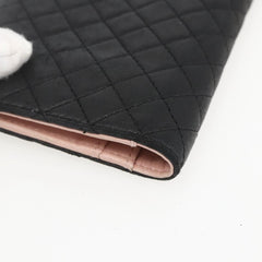Chanel Vintage CC Bifold Wallet Leather