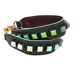 Fendi Mini Strap You Short Shoulder Strap Studded Leather