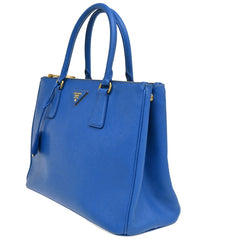 Prada Double Zip Tote Leather