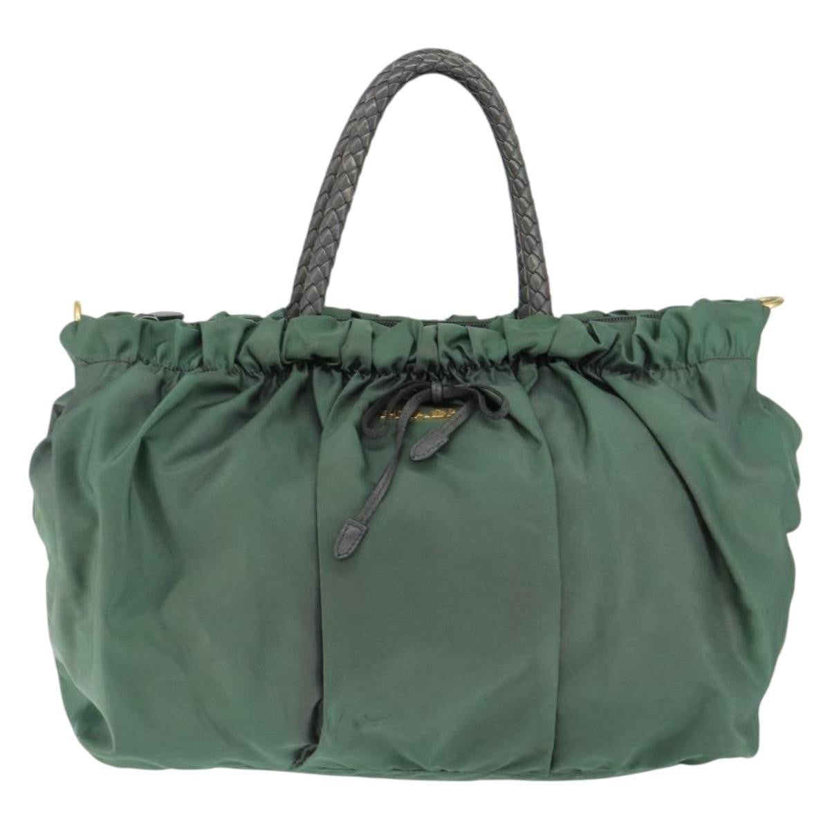 Prada Convertible Bow Tote Tessuto
