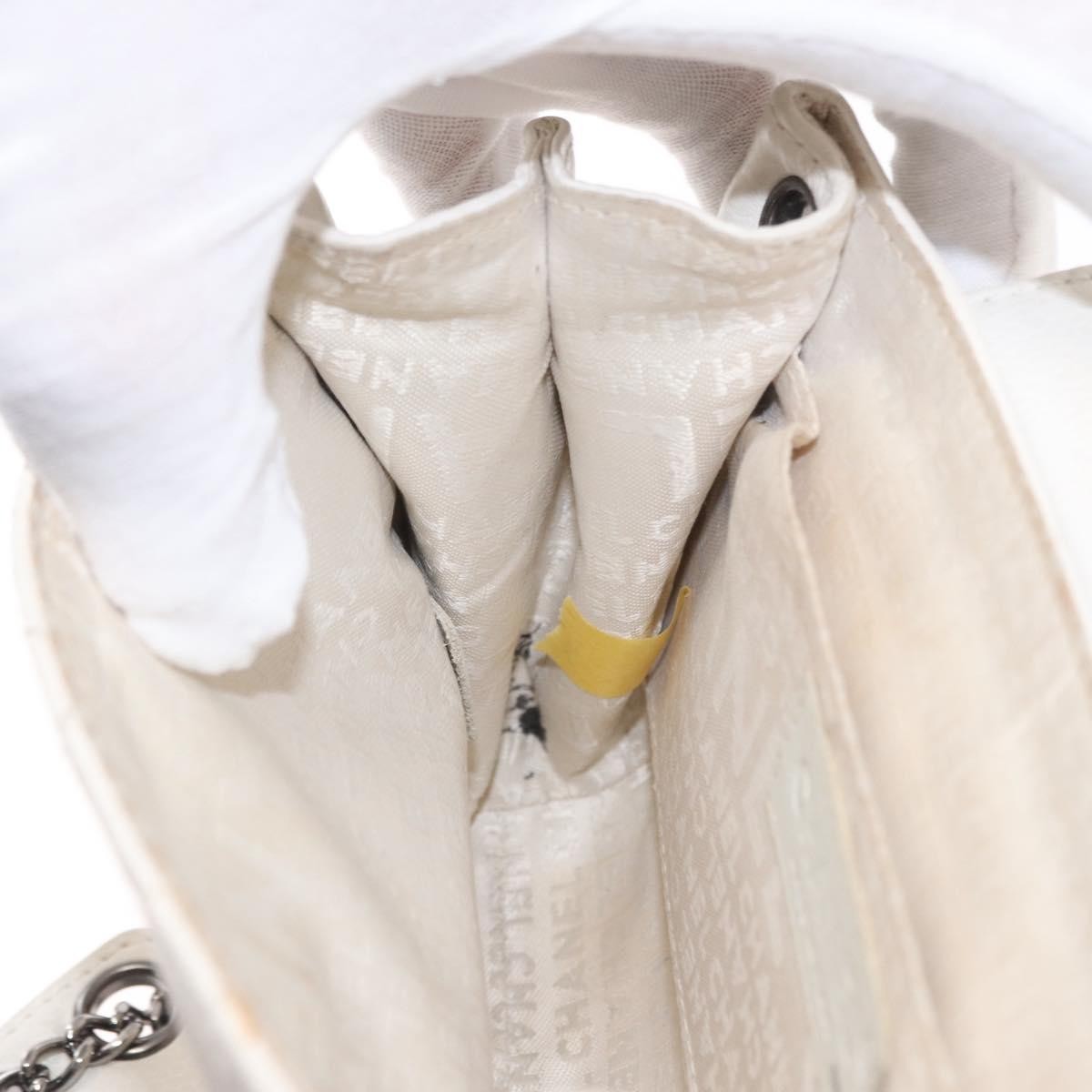 Chanel Accordion Push Lock Flap Bag Quilted Caviar