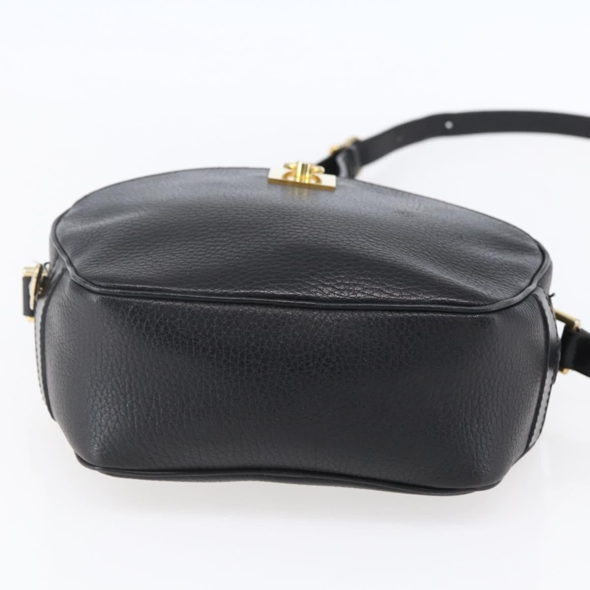 Celine Vintage Triomphe Shoulder Bag Leather