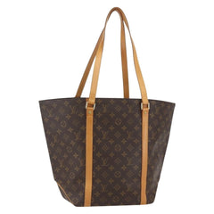 Louis Vuitton Shopping Sac Handbag Monogram Canvas