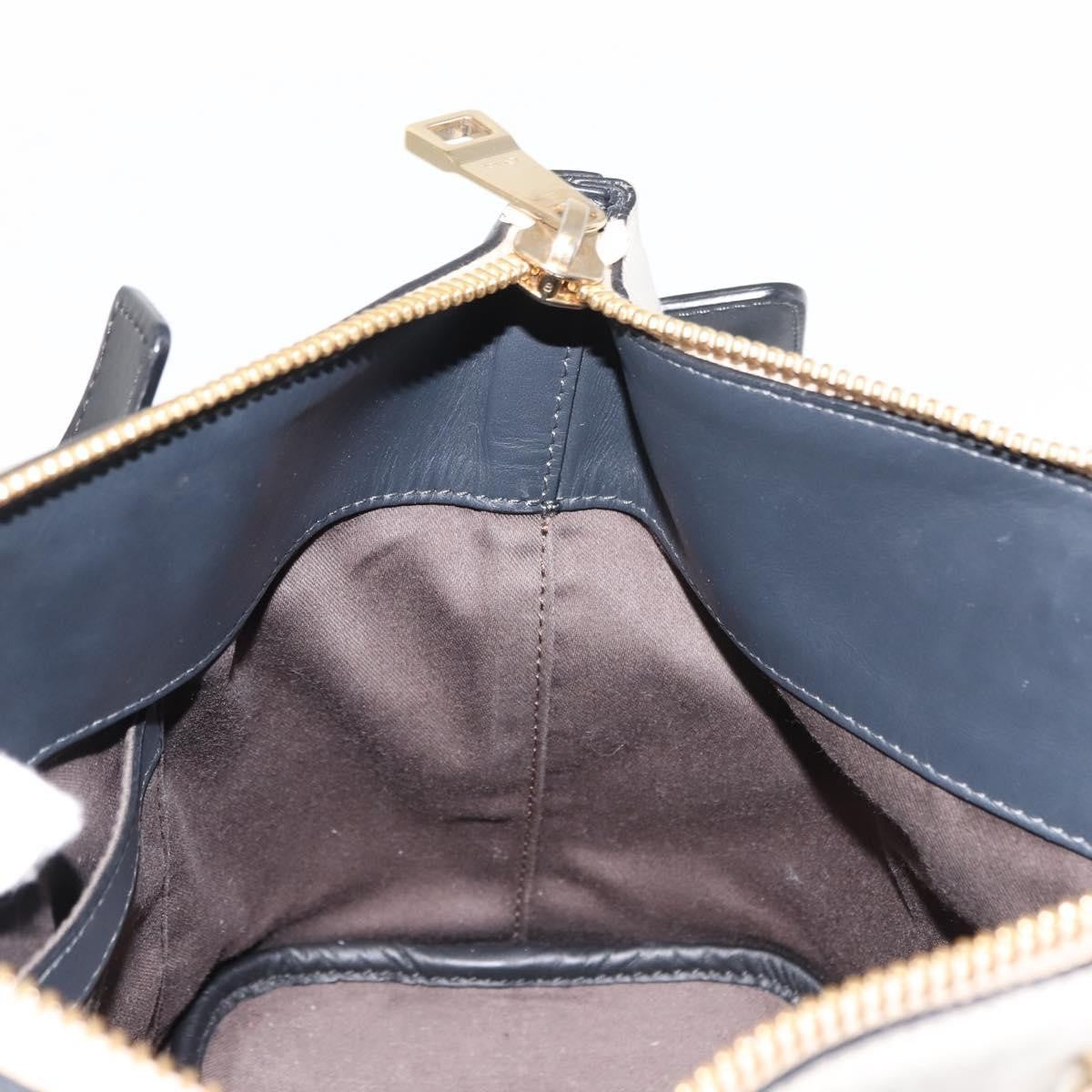 Chloe Bicolor Baylee Satchel Leather