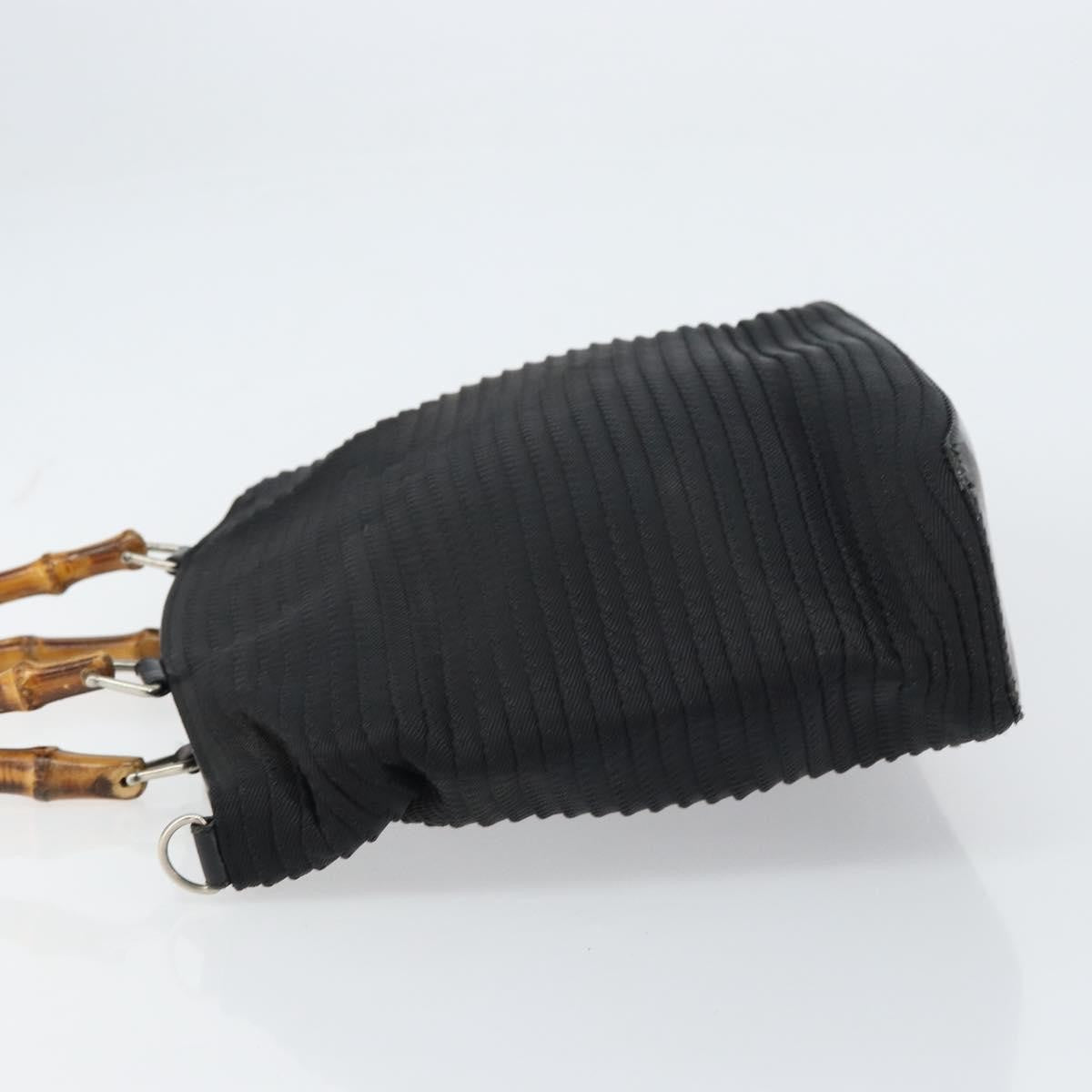 Gucci Vintage Bamboo Handle Bag Nylon