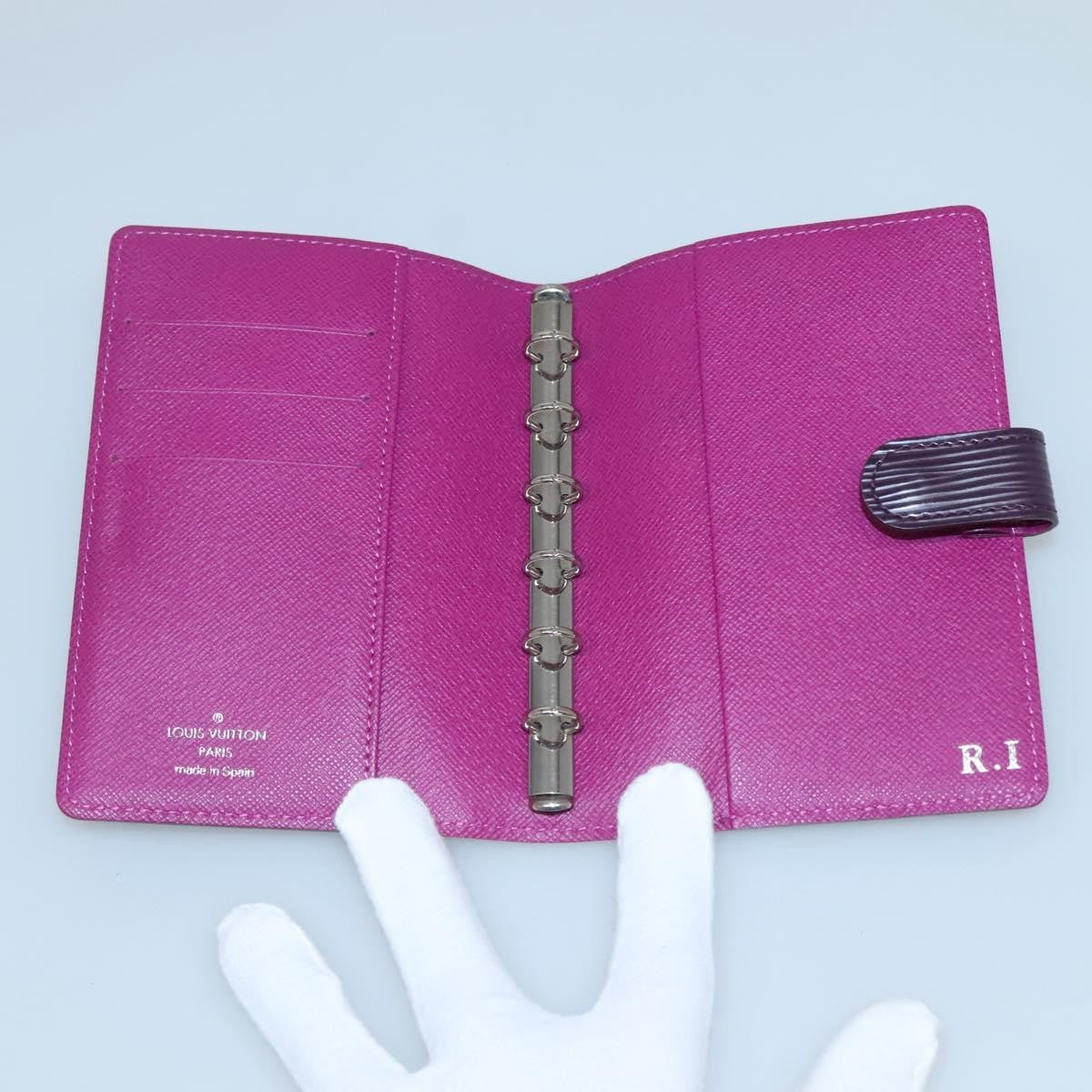 Louis Vuitton Agenda Cover Epi Leather