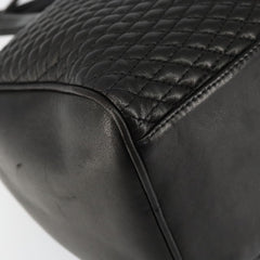 Bally Vintage Handbag Quilted Leather