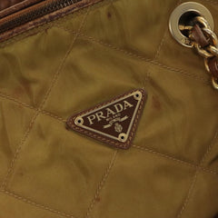 Prada Chain Shoulder Bag Tessuto