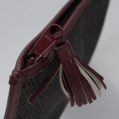 Saint Laurent Zipped Pouch Canvas