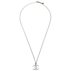 Chanel CC Pendant Necklace Metal