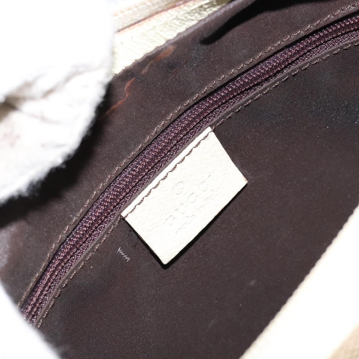 Gucci Vintage Shoulder Bag Canvas