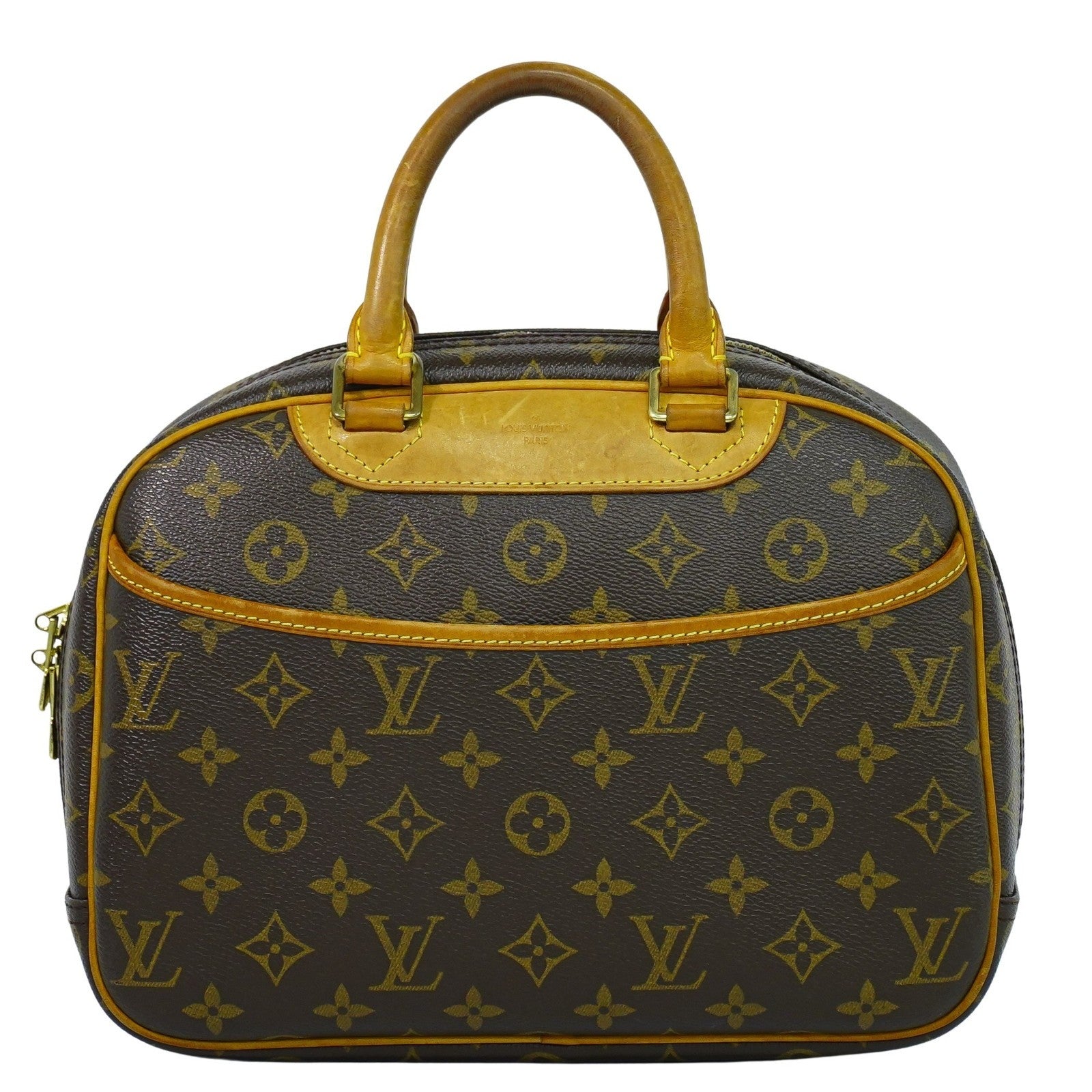 Louis Vuitton Trouville Handbag Monogram Canvas