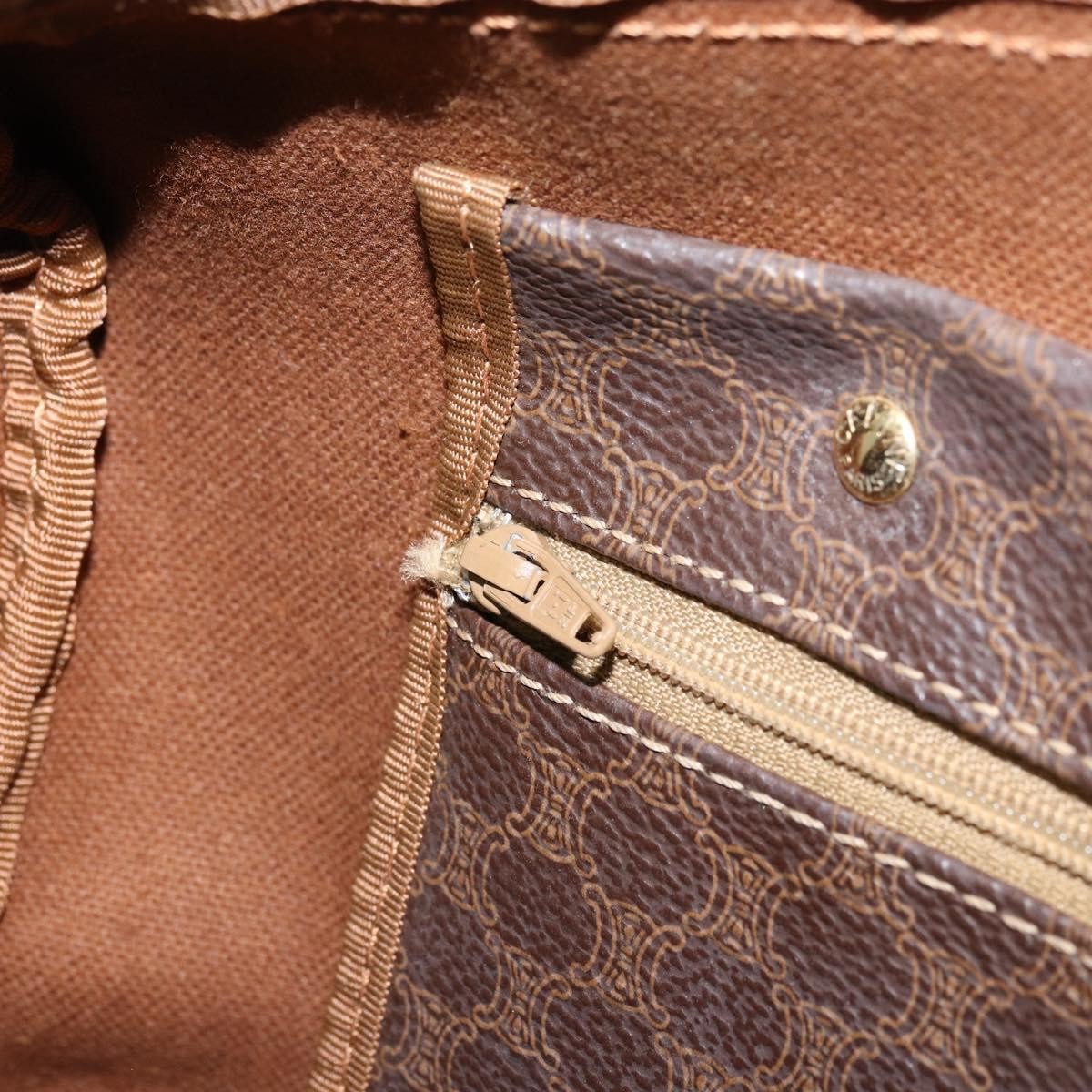 Celine Vintage Macadam Boston bag Canvas