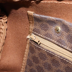 Celine Vintage Macadam Boston bag Canvas