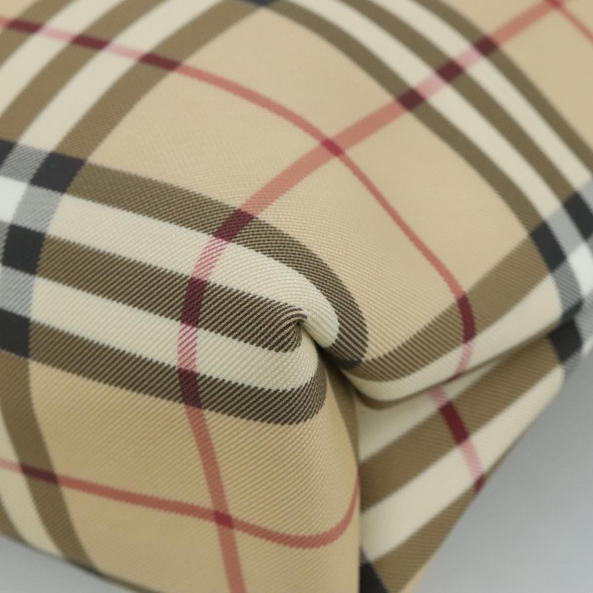 Burberry Top Handle Tote Nova Check Canvas
