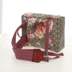 Gucci Buckle Backpack Blooms Print GG Coated Canvas
