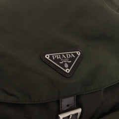 Prada Double Front Pocket Backpack Tessuto