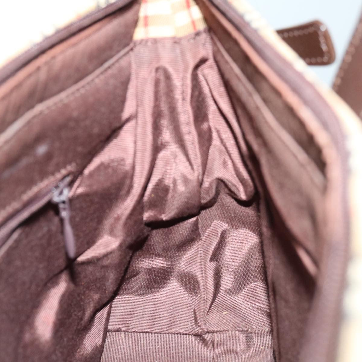 Burberry Nova Check Handbag Nova Check Canvas