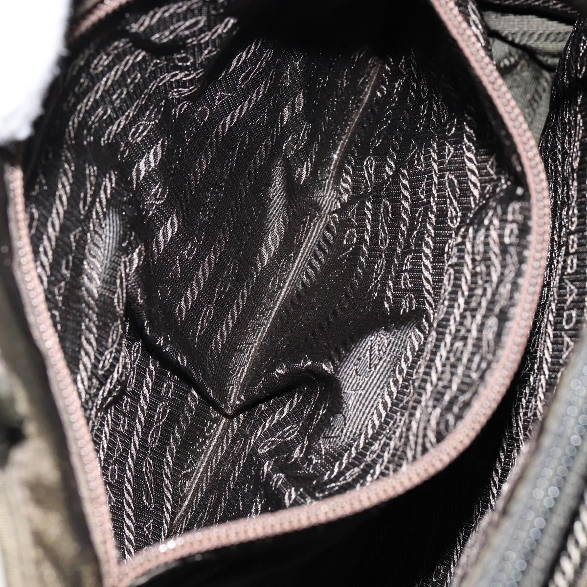 Prada Vintage Zip Tote Tessuto