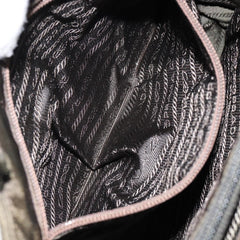 Prada Vintage Zip Tote Tessuto